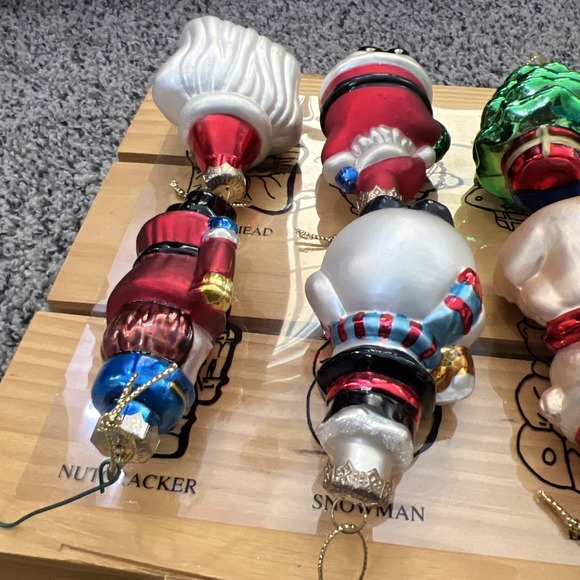 Thomas Pacconi Museum Series Christmas Ornaments 10 Pc Set In